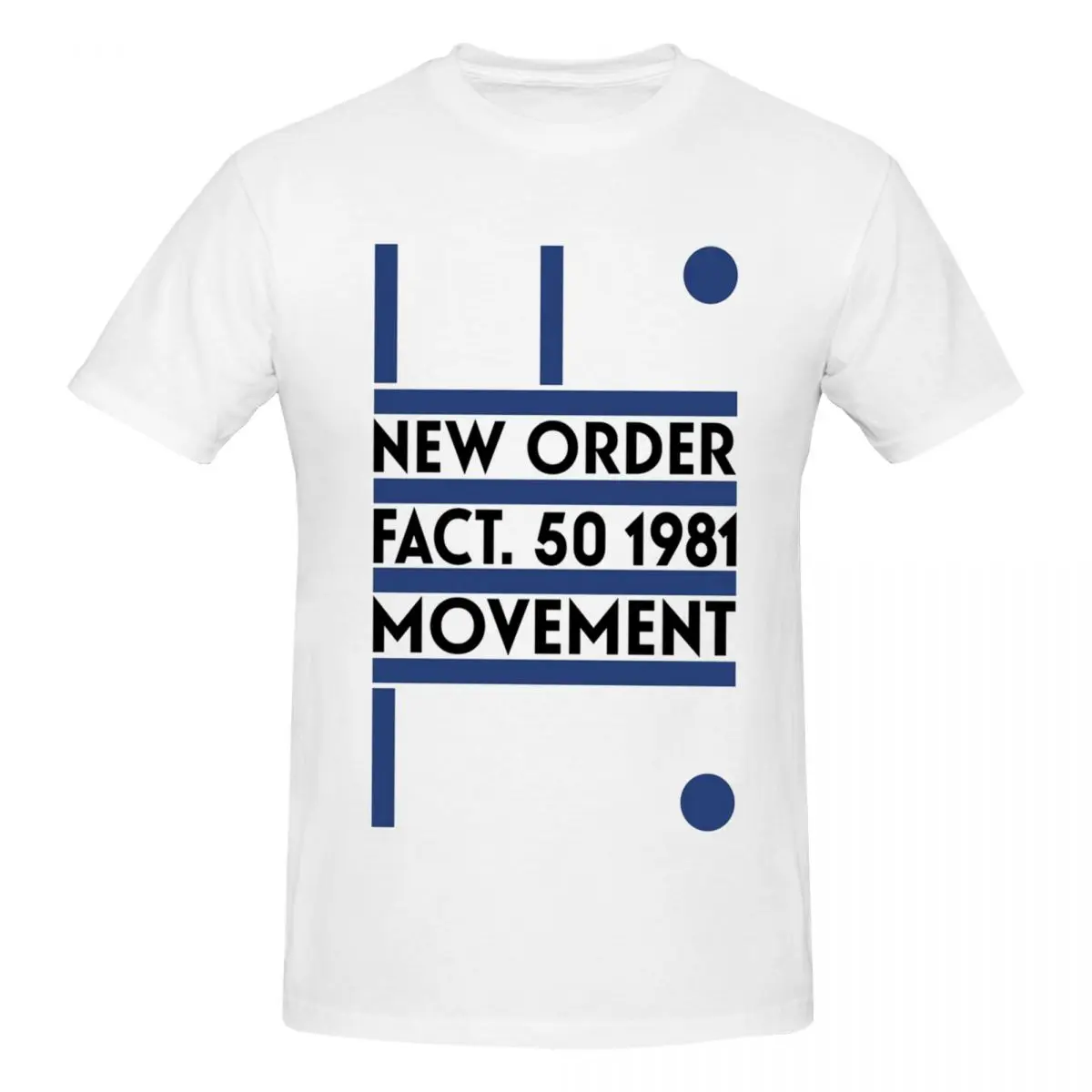 

New Order Movement Men T-Shirt Classic Oversized T Shirts Men's Round Neck Cotton Tees Short Summer Male