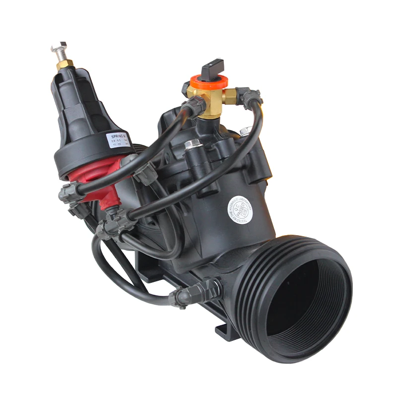 2025 Valvola manuale con riduzione della pressione per irrigazione agricola Valvola a goccia da 3 pollici Valvole di controllo idraulico