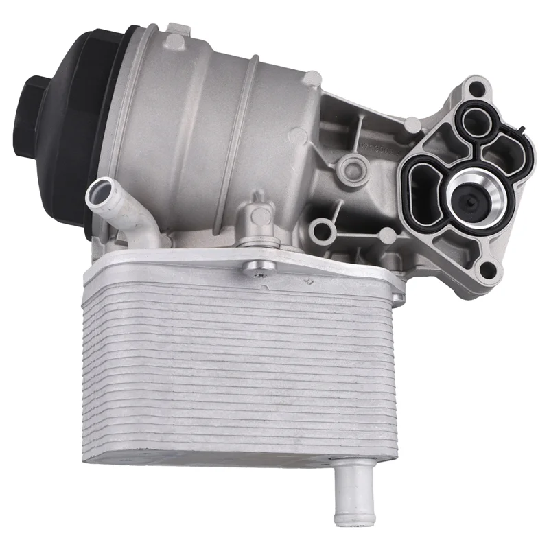 

ABQB-For VOLVO XC90 3.2 MK1 Engine Oil Filter Cooler Housing 31359138 Aluminum Oil Radiator