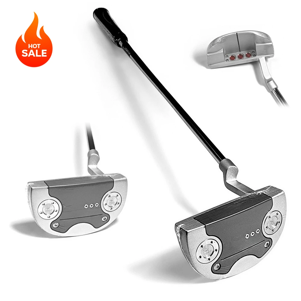 

Silver Golf Clubs Golf Putter 32 "33"34 "35"36 " Inch Recommended Putters for Golf Clubs Small Semicircle Putters