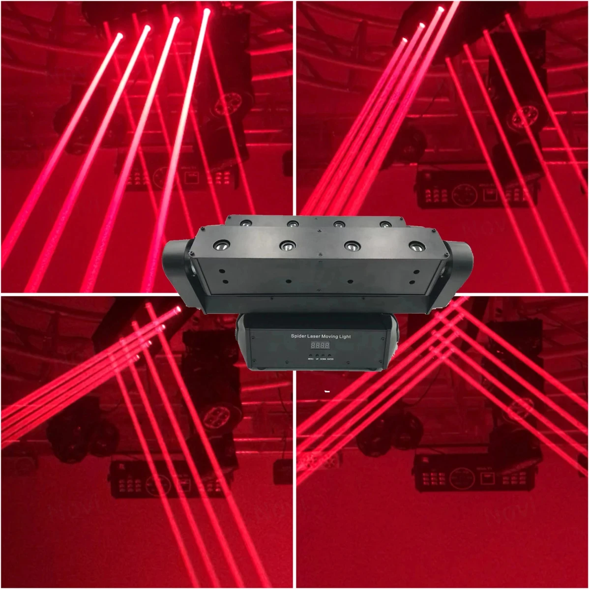 

CX177CX 2 ряда 8 глаз паук движущаяся головка экран сканирования большой Rgb лазерная фотография для диджея фотография