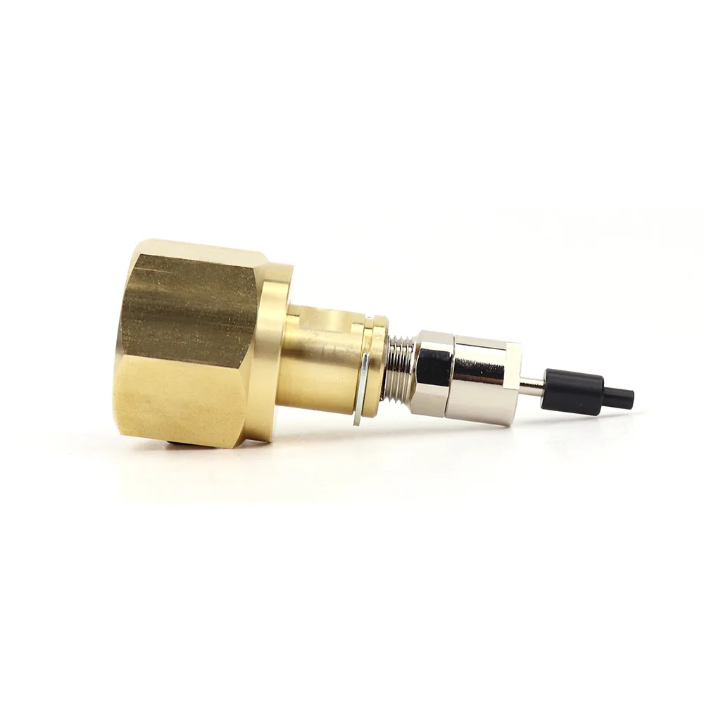 New HPA CO2 Refill Needle Charger Adapter Adaptor Fit W21.8(DIN477) CGA320 G3/4 CO2 Bottle