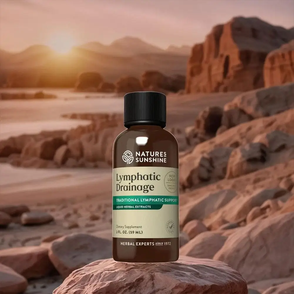 2025 محلول فموي ليمفاوي جديد 60 مل - مكمل تصريف ليمفاوي لأشعة الشمس الطبيعية