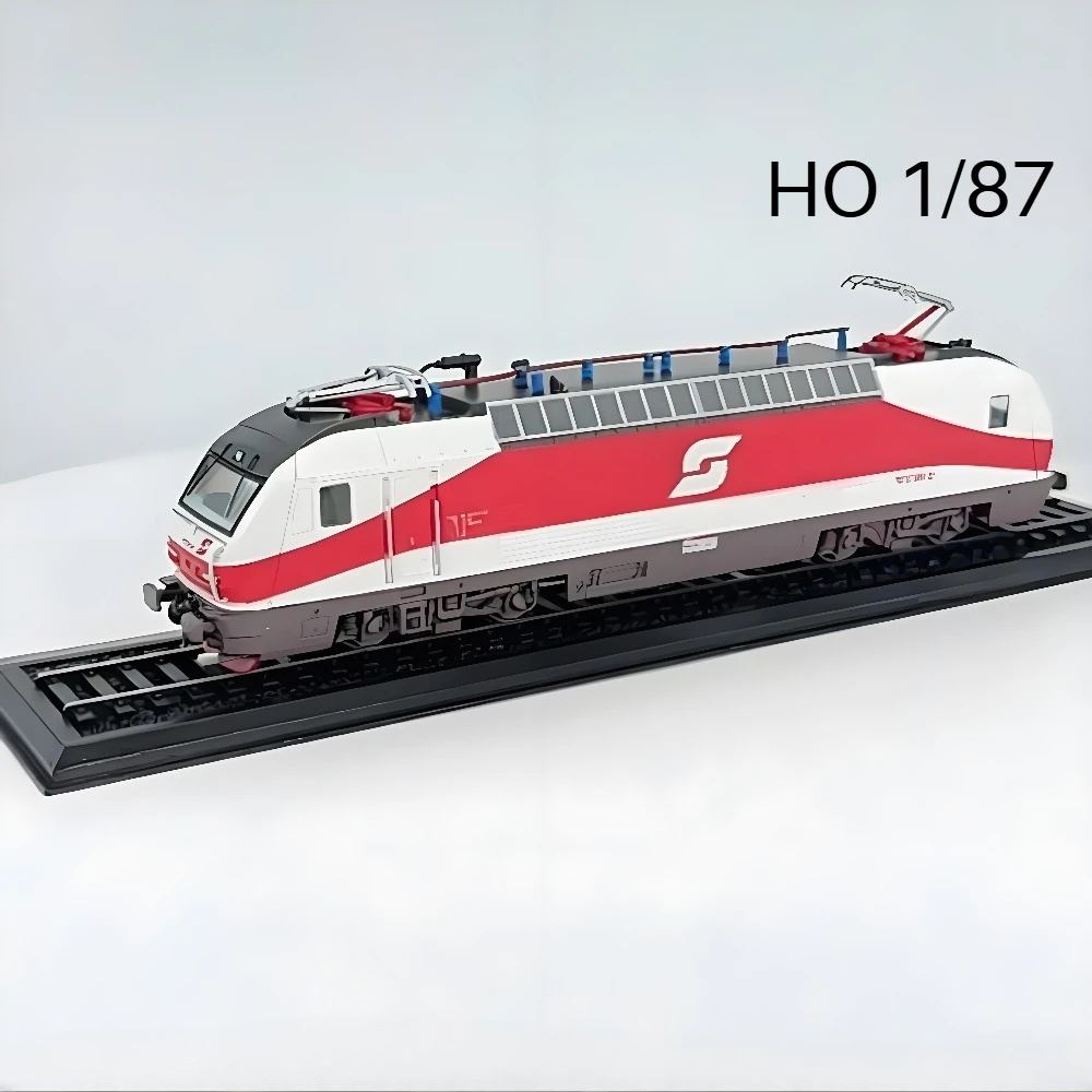 HO Type 1/87 Train Model Vintage Retro Locomotive Rh 1012-001-2 Static Model Collectible Decorative Item Boy's Toy Gift