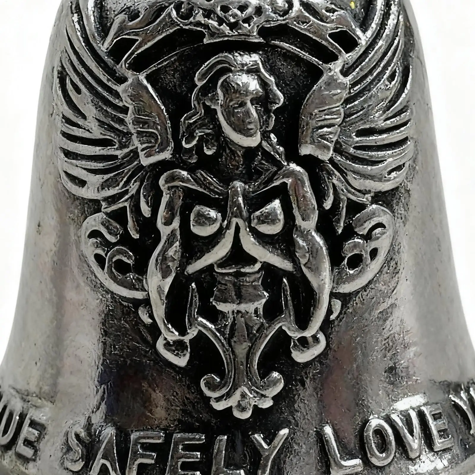 Motorcycle Bell Angel Motorcycle Accessories Riding Good Luck Bells For Long-Distance Drive Road Trip Daily Commute Birthday