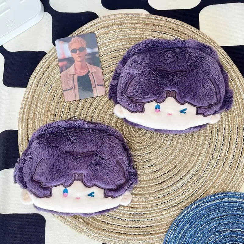 Novo produto 'Love and Deep Space' 'Qi Yu, Li Shen, Shen Xinghui' porta-moedas, capa fofa para fone de ouvido e bolsa de presente com corrente de pérola