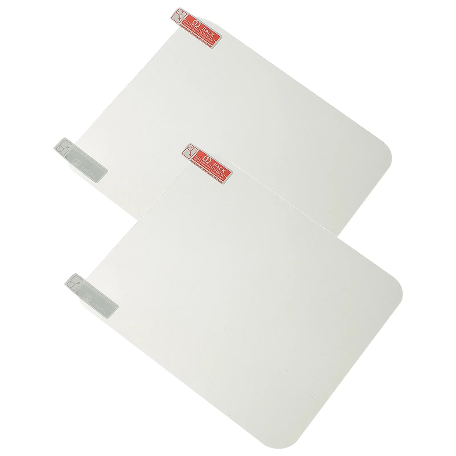 

2pcs Reflective Film Premium Pet Thickened No Wrinkle High Definition Static Electricity Anti-Glare Windshield Projection