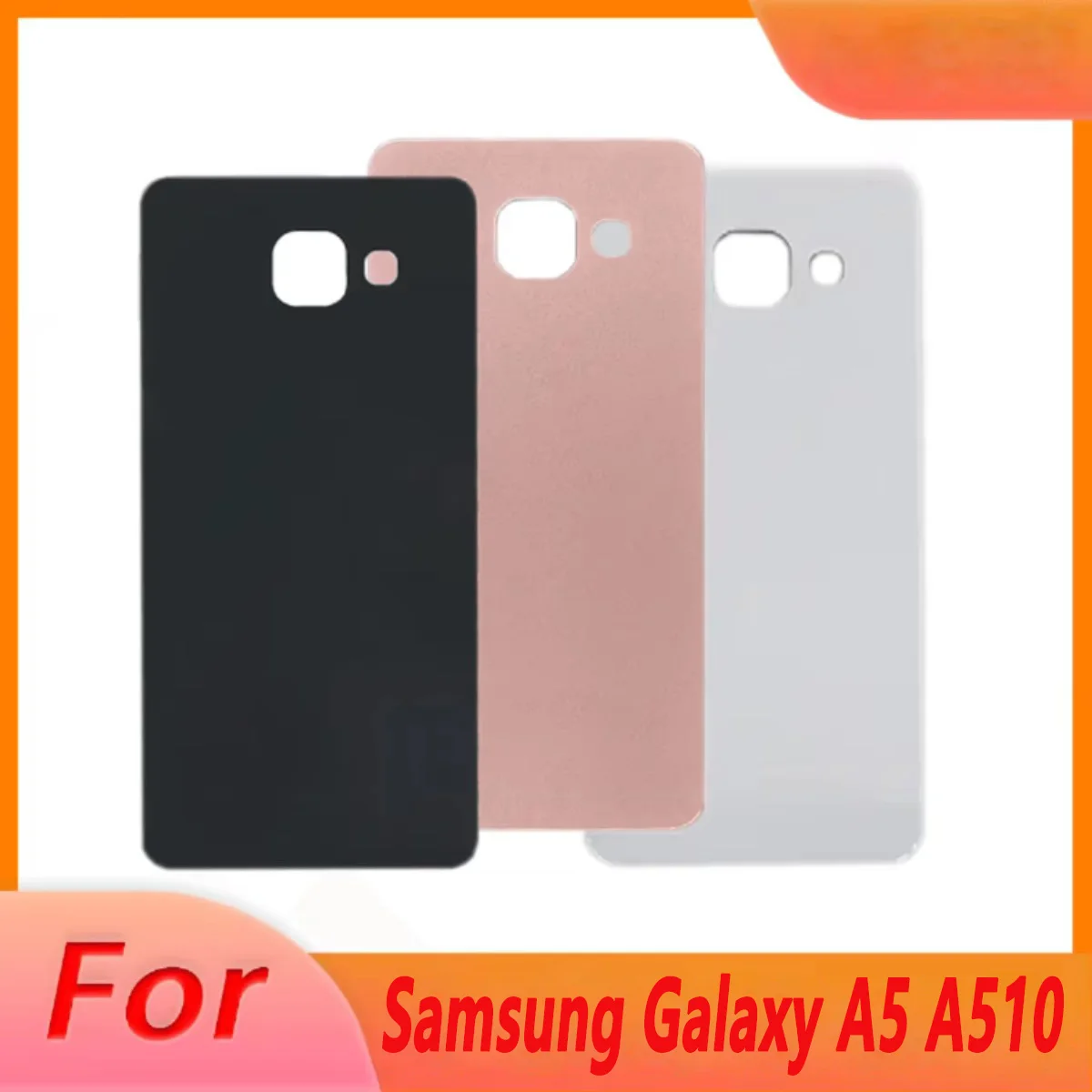 Nova Tampa Traseira da Bateria para Samsung Galaxy A5 A510 com Lente da Câmera - Peça de Reposição ﻿