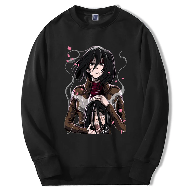 

Attack On Titan Mangas Classic Anime Hoodie Sweatshirts Men AOT Figure Eren Jager Graphic Streetwear Fashion Crewneck Tracksuit