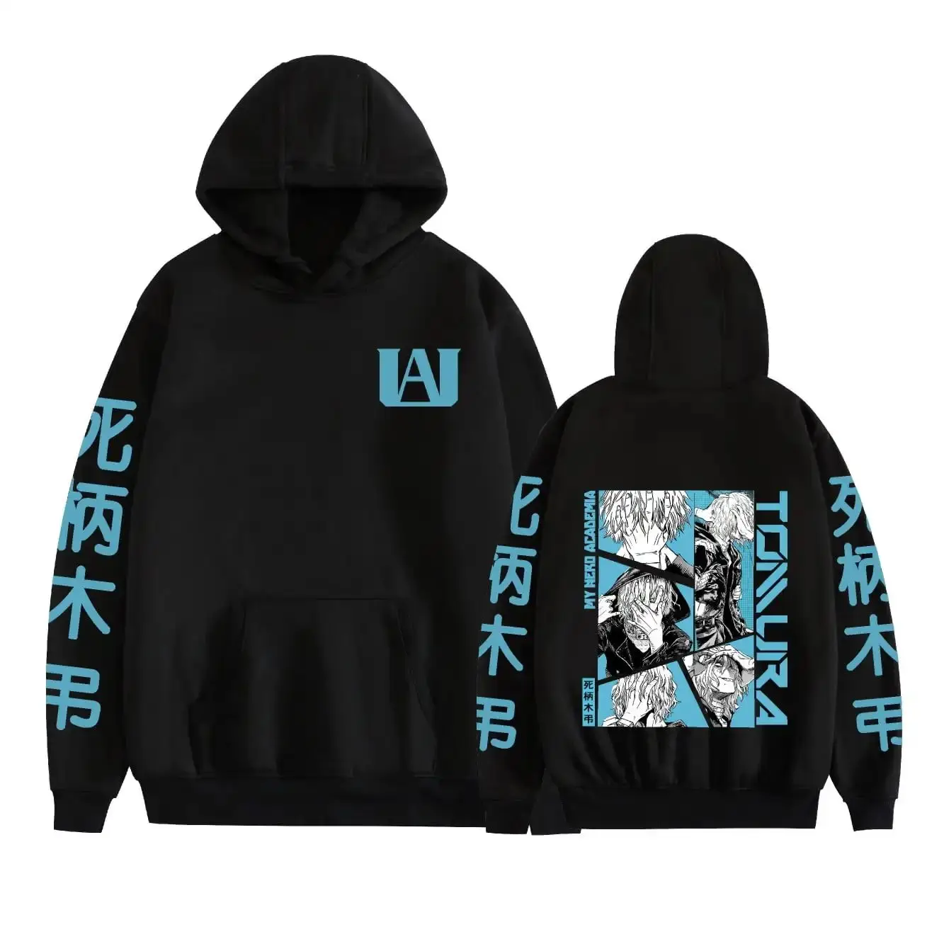 Kaminari Denki My Hero Academia Anime Herbst Winter Hoodie Y2K Cotees Bakugo Katsuki Muster Sweatshirt Unisex Tops Oversize