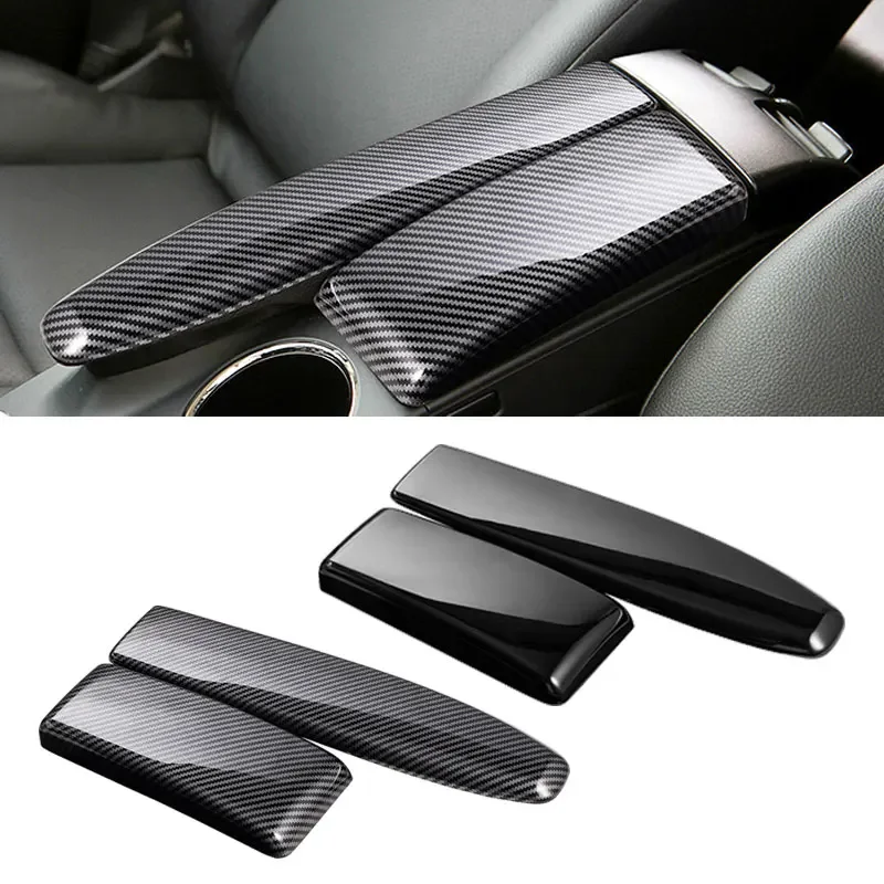 

For Mercedes Benz C E GLK Class W204 W212 X204 2009 2010 2011 2012 2013 Car Center Console Lid Armrest Box Trim Protective Cover