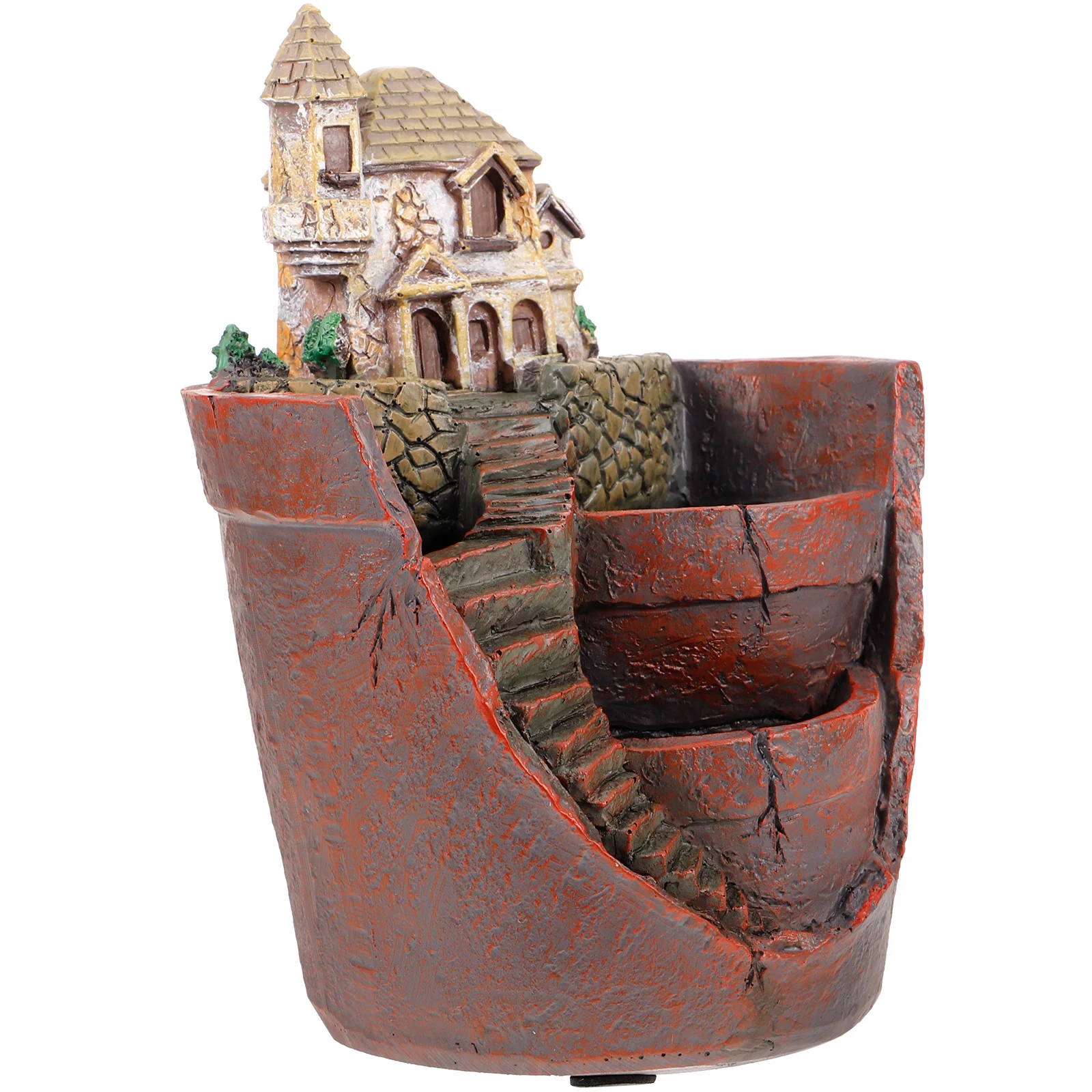 

Hanging Resin Succulent Pot Space Saving Decorative Flowerpot Easy Install No Tools Modern Plant Container Bonsai Adornment