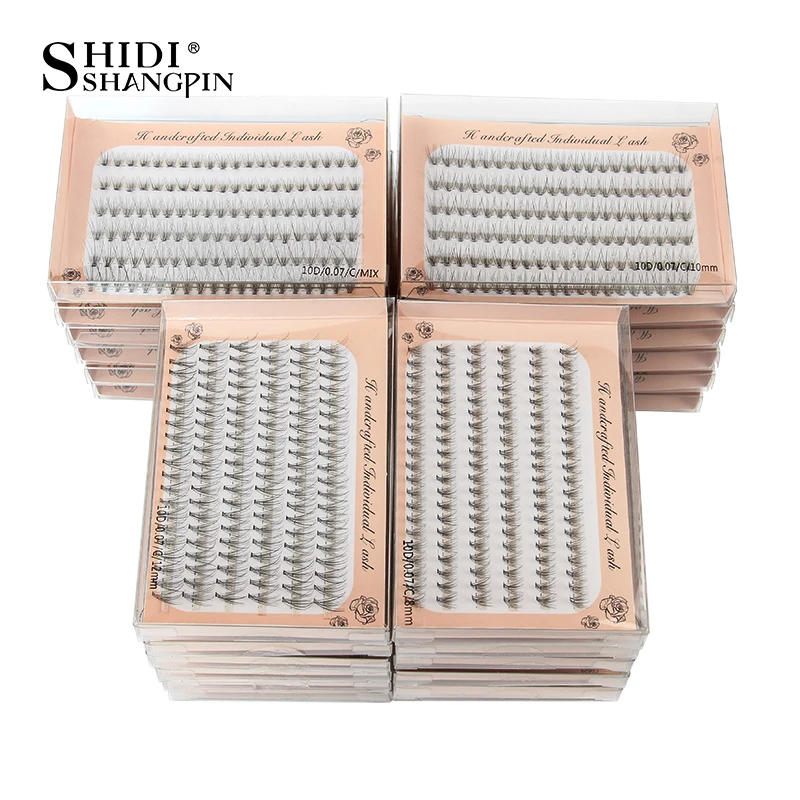 

New korean 120 Clusters/Box Cluster Eyelashes Wholesale 10D Individual Eyelash Extension Lash Bunches Fake Lashes Makeup