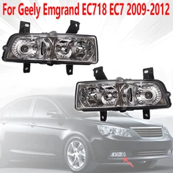 For Geely Emgrand EC718 EC7 2009 2010 2011 2012 Car Front Bumper Fog Light Anti-Fog Lamp Cover Daytime Running Light
