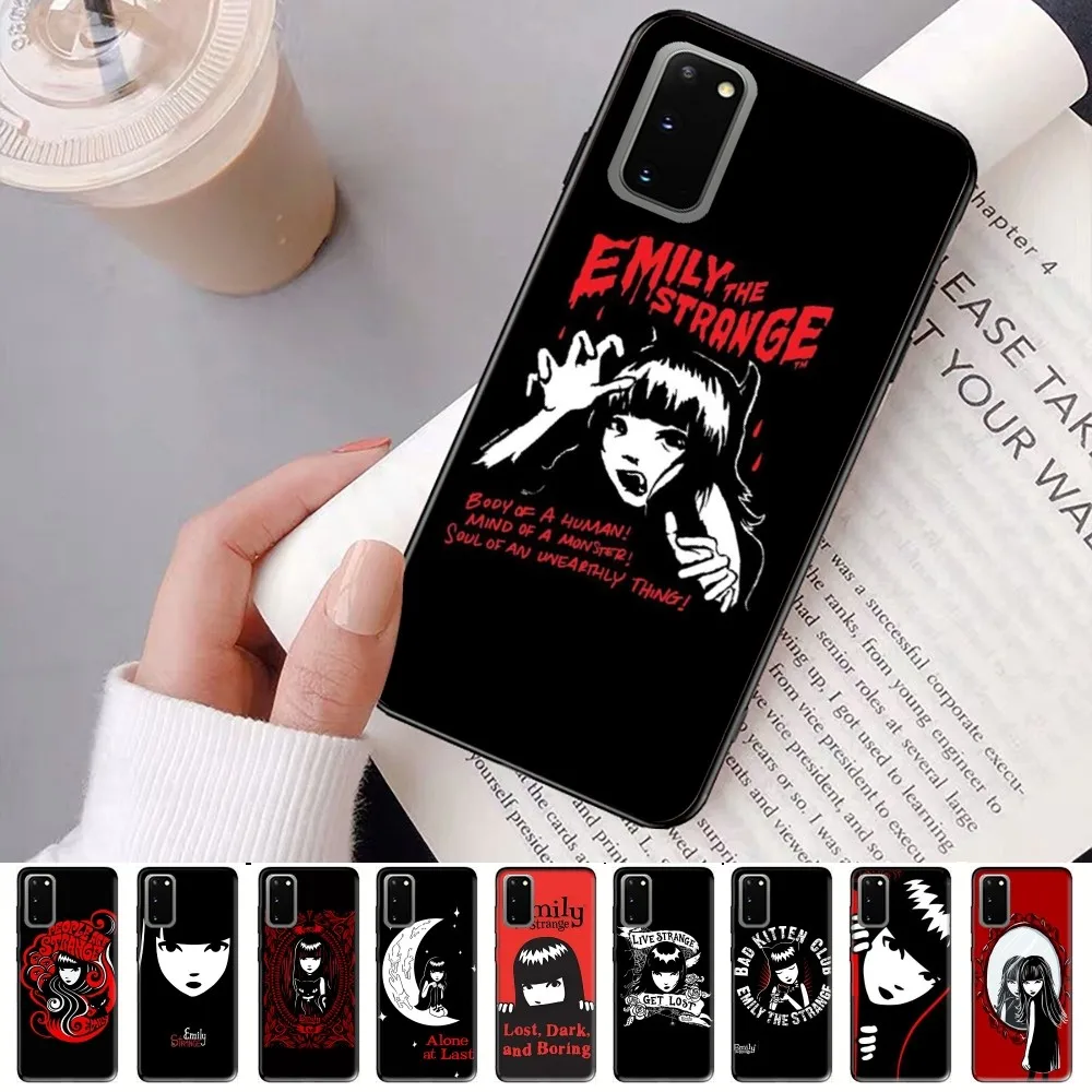 E-Emily T-The S-Strange Phone Case For Samsung S 9 10 20 21 22 23 30 23 24 Plus Lite Ultra FE S10lite Fundas