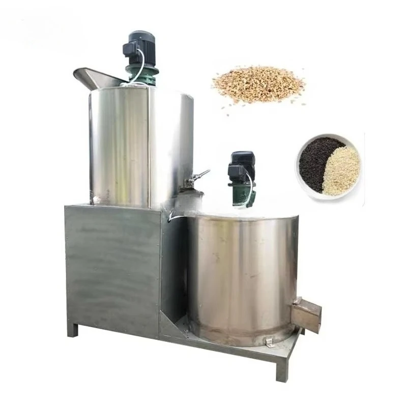 Industrial Sesame Seed Processing Plant/Sesame Cleaning and Peeling Machine/Small Sesame Seed Washing Machine