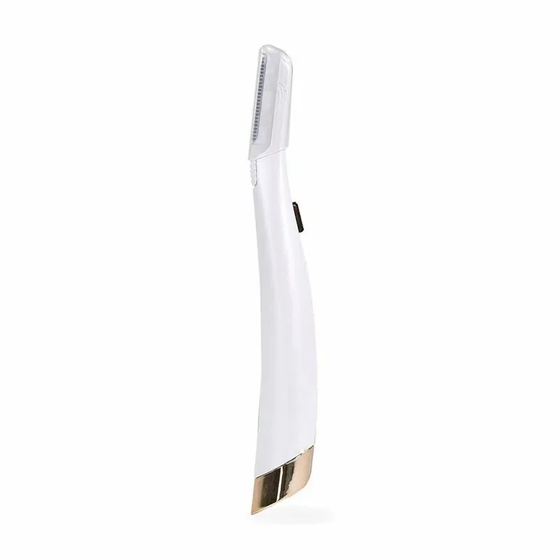 Fashion Models Female Facial Eyebrow Hair Remover LED Luminescence Hair Scraper Shaver Compact Portable Exfoliates Clean Tool