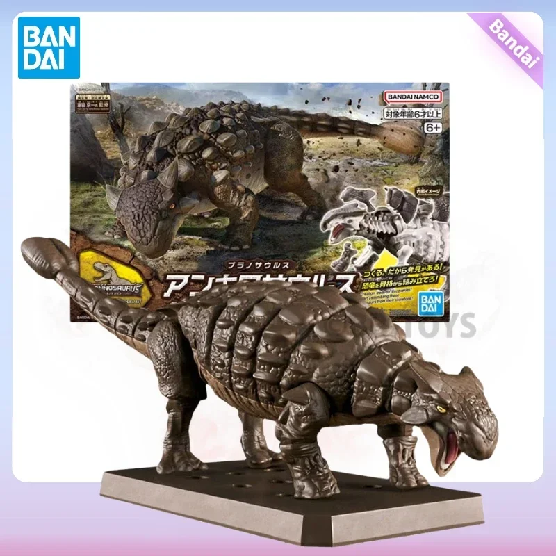 

In Stock Bandai Genuine Kit Anime Figures Plannosaurus Ankylosaurus Collection Model Action Boys Toys