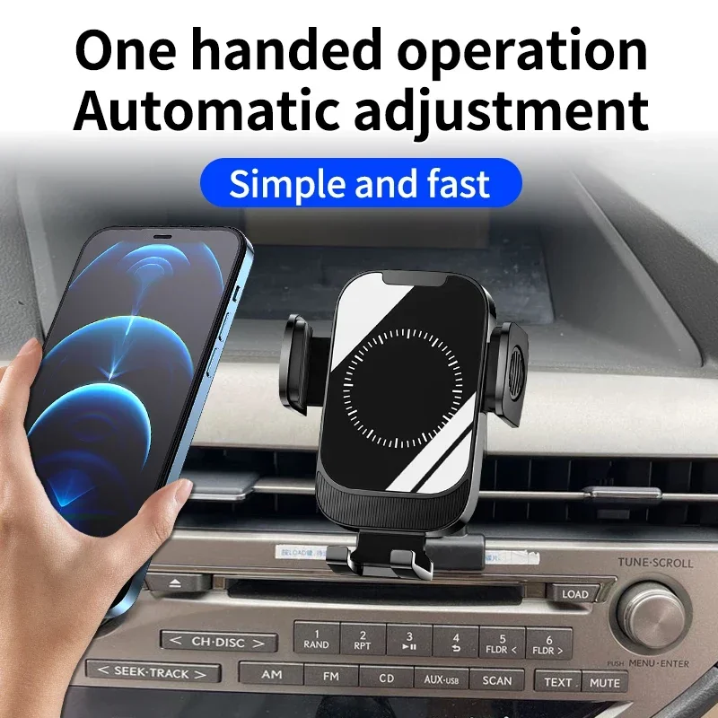Car Phone Holder For Lexus RX RX270 RX350 450 2009 2010 2011-2014 Fixed Bracket Base Special Car Cell Phone Mounts Charging view 2