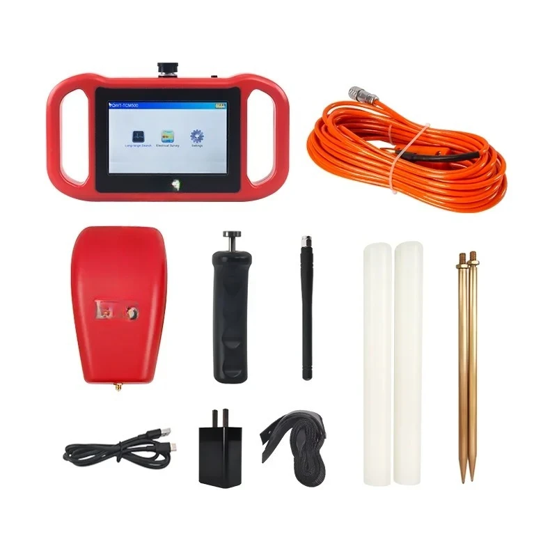 

PQWT-TCM300 Under Ground Water Finder 300m Geology Tools Borehole Water Survey Equipment Detector