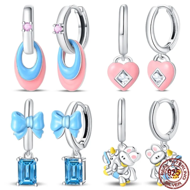 

Женские серьги S925, серебро, оригинальные серьги в стиле дофамина, подходящие для вечеринок, пар, повседневная одежда, ювелирные изделия, подарок, Новое поступление