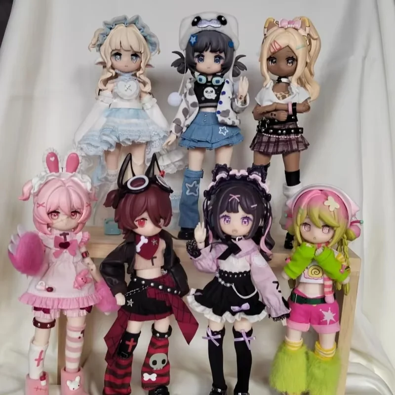 

New product genuine free advocacy electronic cute pet series BJD blind box 12 point movable doll toy figurine figurine figurine