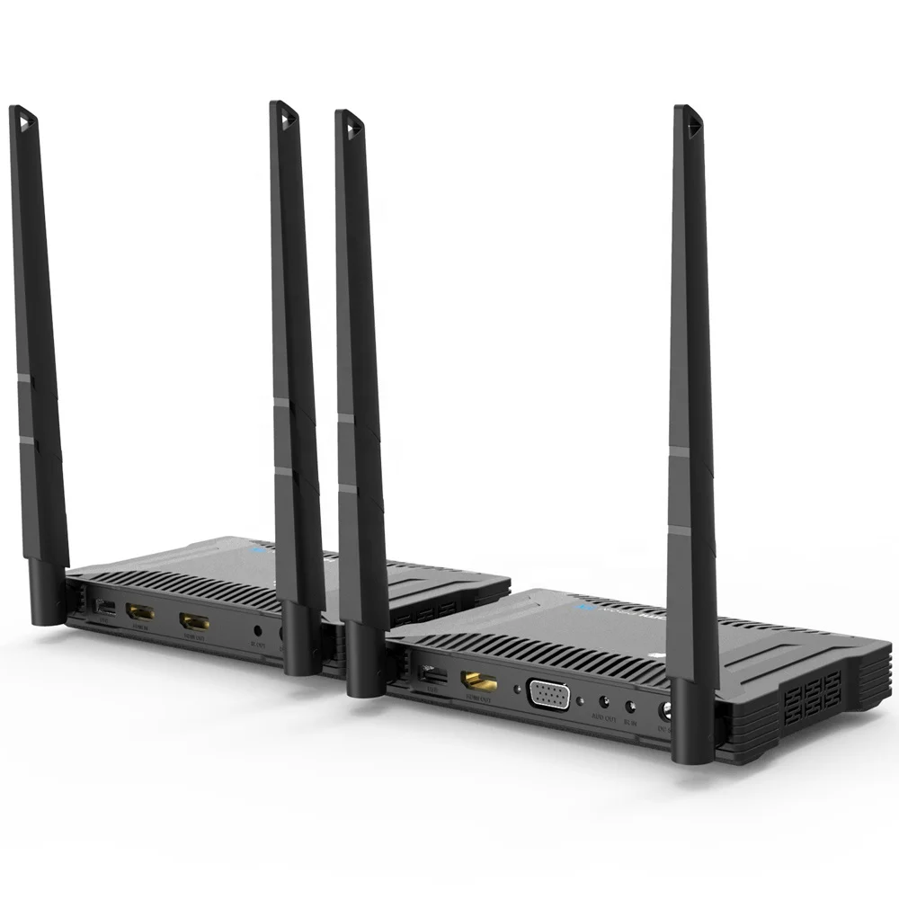 4K Digital 1X4 Wireless  Extender Transmitter+Receiver kits Far Distance