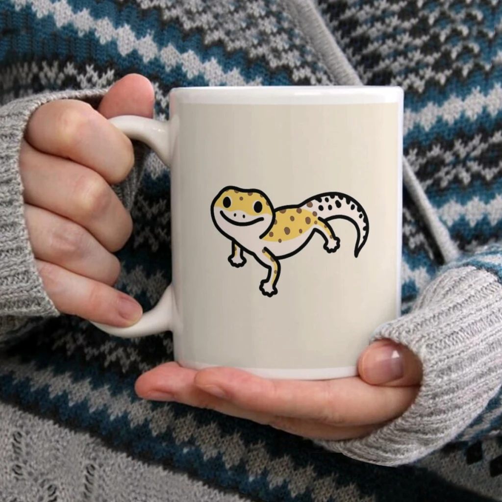 

Leopard GeckoCoffee Mug Tea Cup 11oz Coffee Cup Funny Birthday Ceramic Mug Personalized Cup