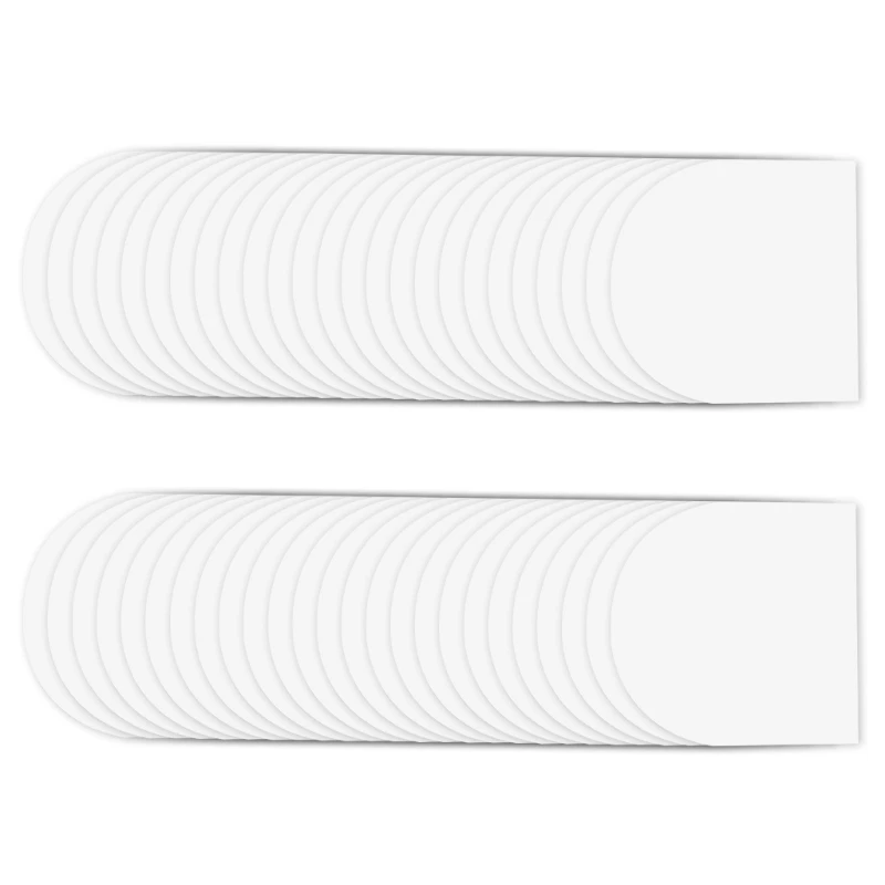 50 عبوة من الأكمام القياسية ذات الوضوح الفائق مقاس 12 بوصة، تحمي من خدوش الغبار