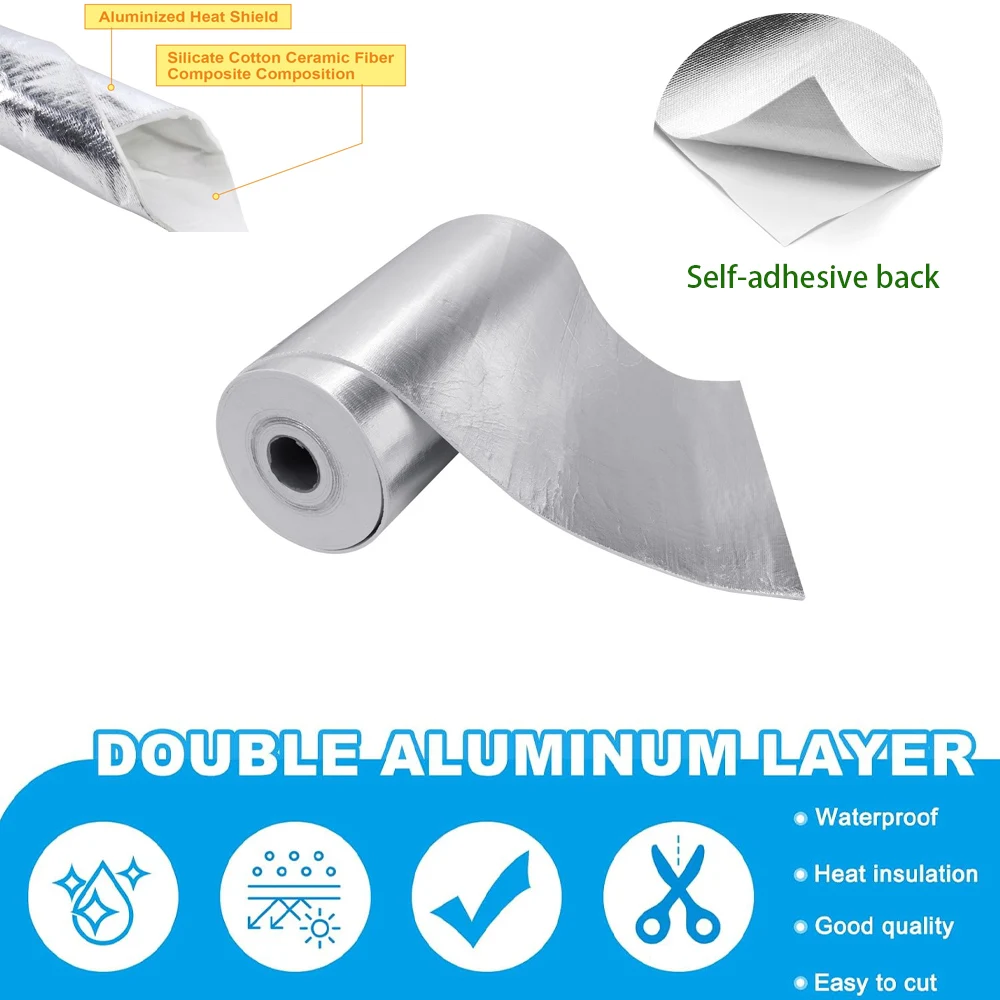 

Самоклеящаяся задняя светоотражающая изоляция, пенопластовый сердечник, излучающая барьерная фольга, холодный и теплозащитный экран, теплоизоляция для потолков