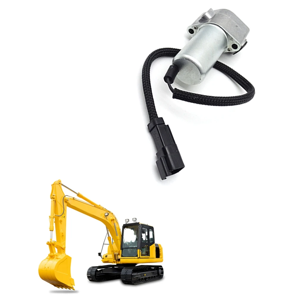 تتجه 702-21-07311 صمام الملف اللولبي للمضخة الهيدروليكية لحفارة كوماتسو PC118MR PC128US PC130 PC160 PC190 PC240 PC360 PC490 #3