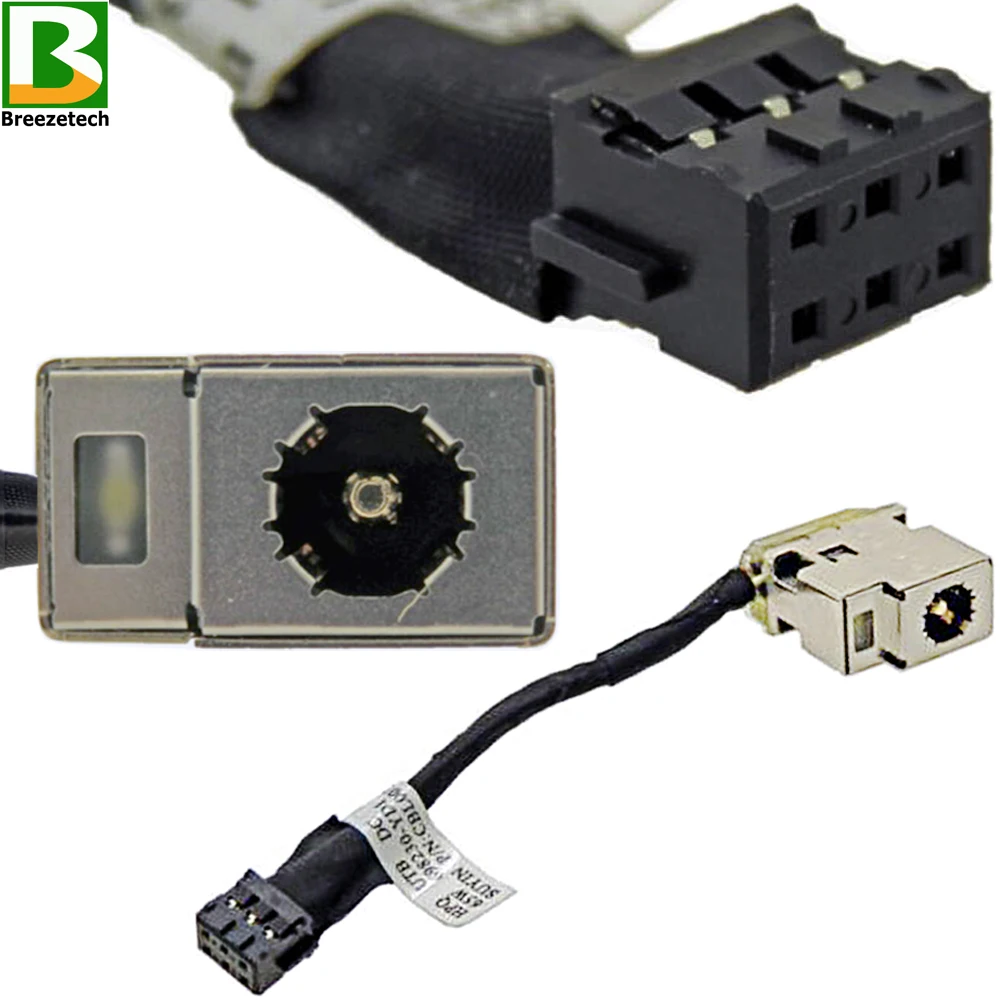 New DC Power Jack Cable CONNECTOR for HP Pavilion Sleekbook Touchsmart 14 14-B 14-C 14-B100 14-b110us 698230-YD1 CBL00327-0400