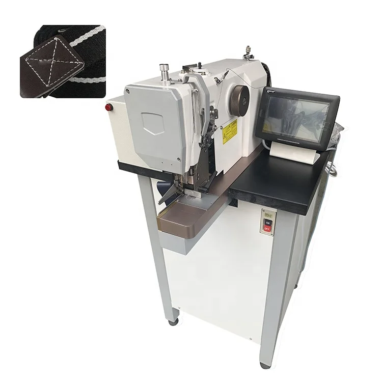 Belt Buckle Pattern Sewing Stitching Machine Belt Sewing Machine Belt Stitching Machine