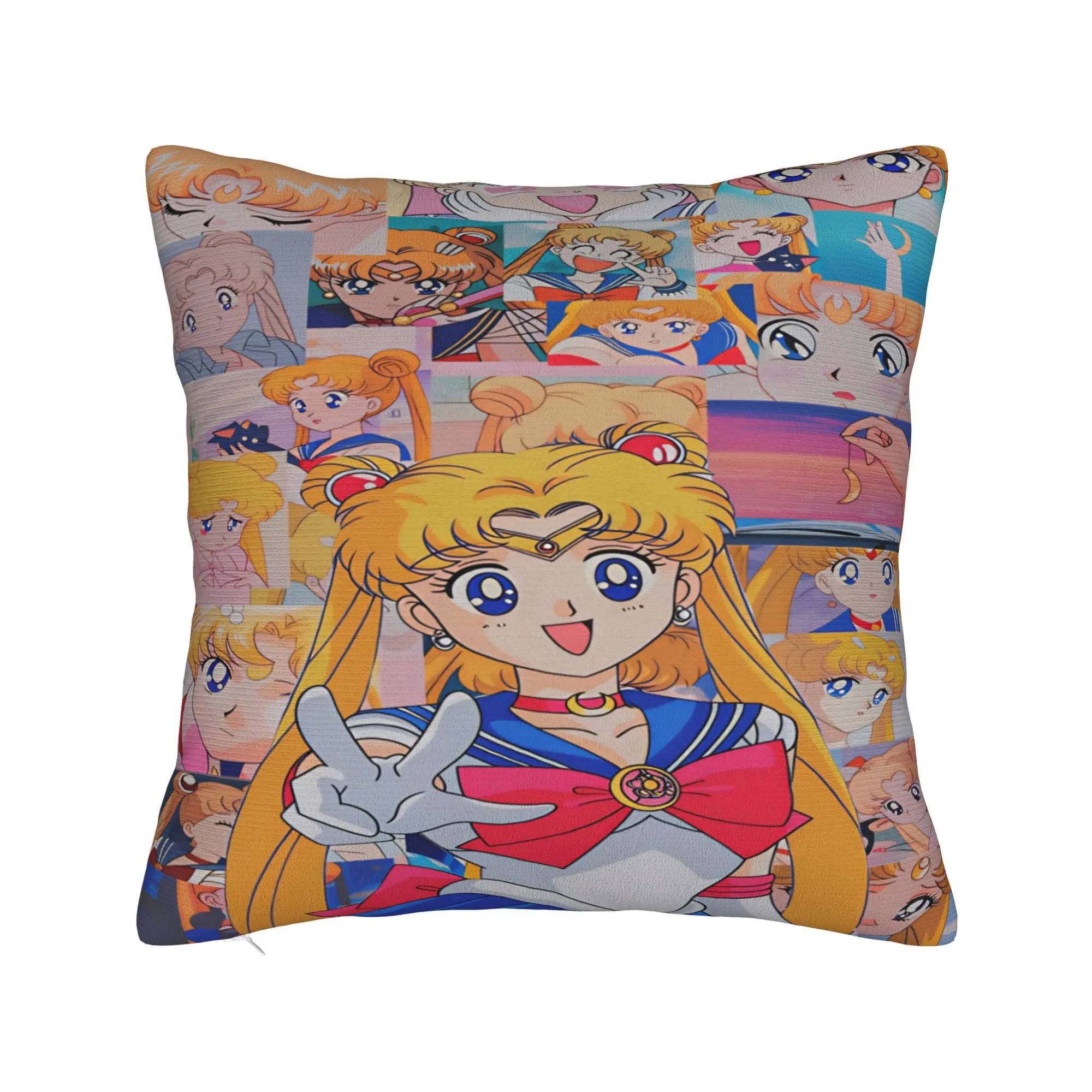 S-Sailor Moons Pillow Case  Soft Pillow Cover Fashion Pillowcases For Wedding Party Home Decor