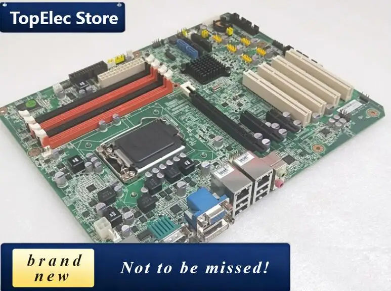 TopElec AIMB-782QG2 REV.A1 100% OK Original IPC Mainboard ATX Industrial Motherboard AIMB-782 With 4*PCI 2*LAN 4*COM RAID
