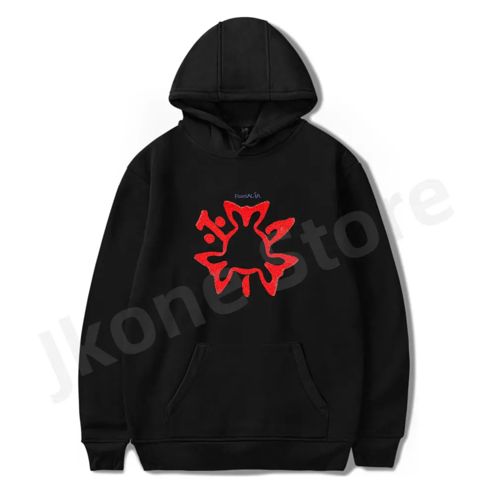 

Rosalia Motomami Logo Hoodies Singer Merch Sweatshirts Women Men Fashion Casual Long Sleeve Pullovers