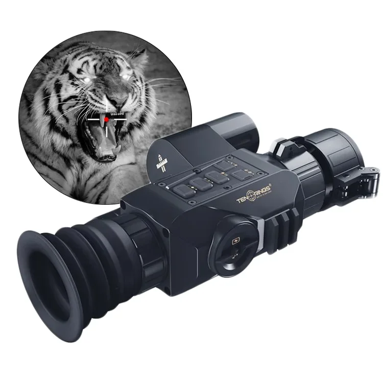 

High-definition hunting scope high shockproof IR thermal image monocular with rangefinder