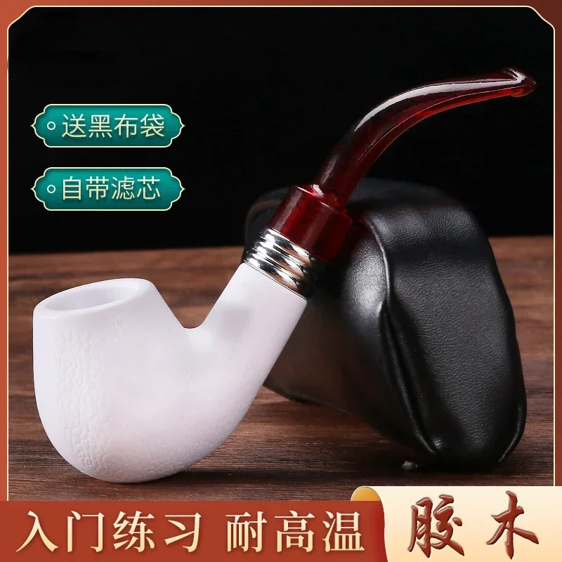 High Quality Smoking Tobacco Pipe Cigar Sepiolite Pipes Best Gift for Friend