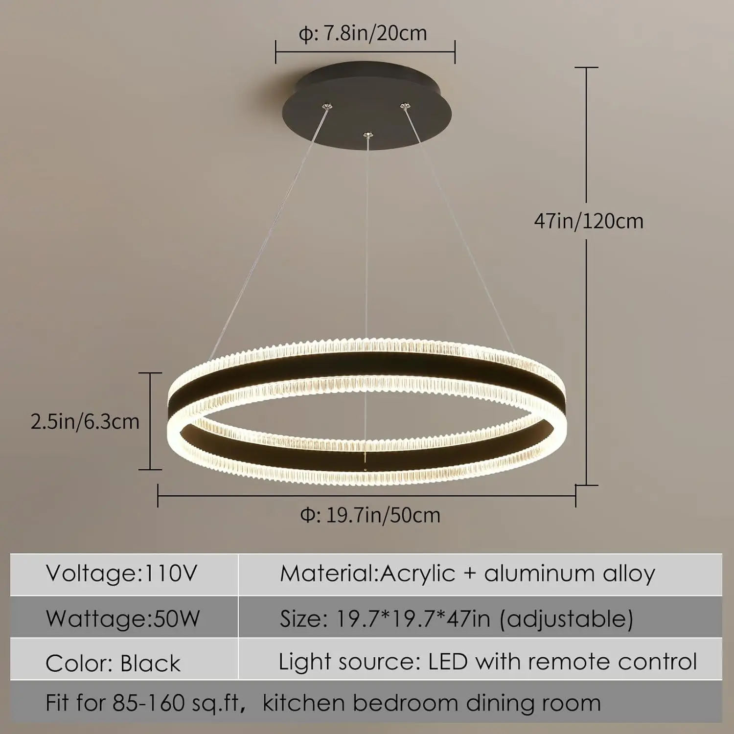 الحديثة حلقة LED الثريا عكس الضوء للطاولات الطعام غرفة المعيشة غرفة نوم المطبخ جزيرة قلادة مصباح ديكور المنزل Lusters تركيبات #4