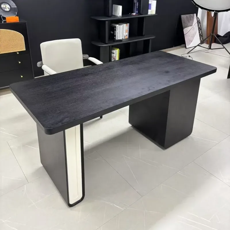 1.8m Solid Wood Executive Desk Modern Home Office Computer Table Study Writing Desk for Boss
