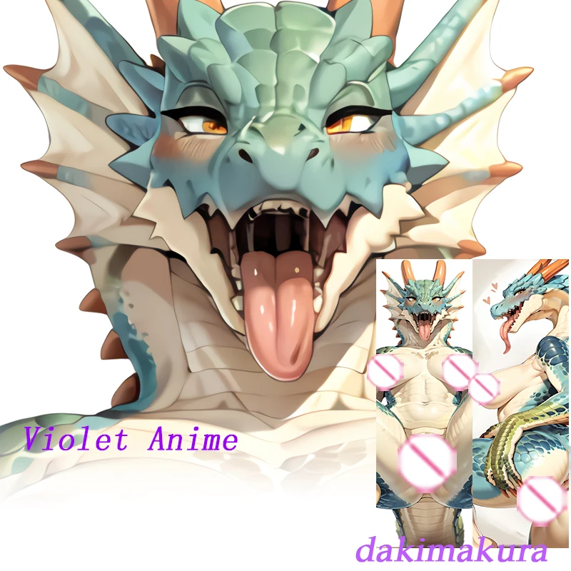 Dakimakura Anime Lagiacrus  Double-sided Print Life-size Body Pillow Cover Bedding Gifts