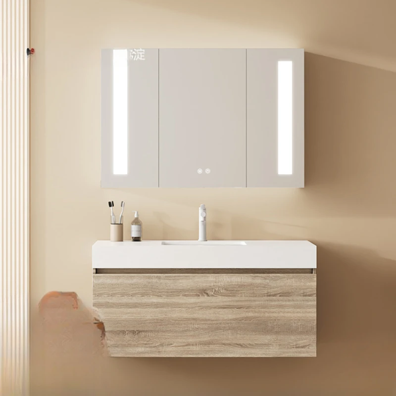 Smart bathroom cabinet combination toilet slate ceramic balcony