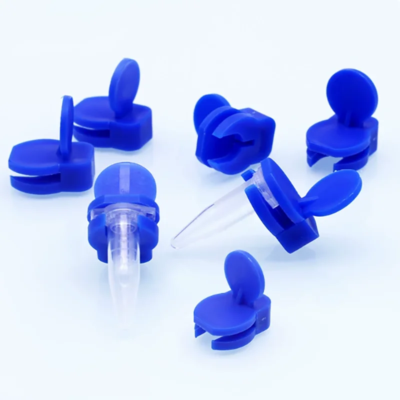 50PC plastic centrifuge tubes explosion-proof clip 0.5/1.5/2ml EP tube anti-boiling, high temperature acid and alkali resistant