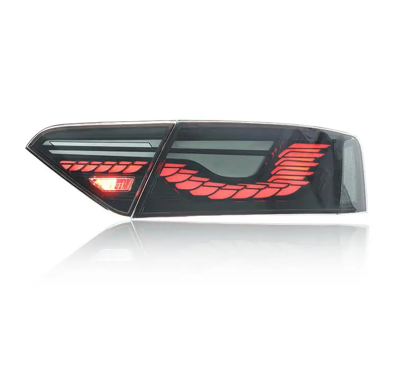 Fabricación de estilo RGB de alta calidad, superventas, luz trasera modificada, luz trasera Led completa para AUDI A5 2008-2016 Plug And Play