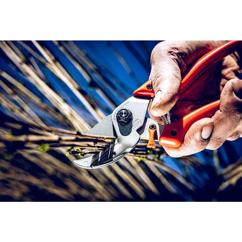 Tagliasiepi Bypass con lame da potatura robuste e affilate |   Ideale per l'uso in giardino |   Strumenti Prunner per incudine di livello professionale