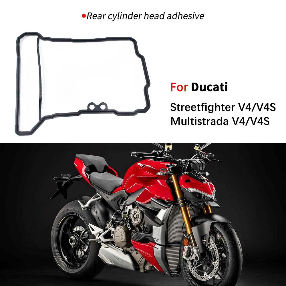 

For Ducati Streetfighter V4 V4S Motorcycle Front Rear Engine Parts Cylinder Head Cover Gasket Kit Multistrada V4 V4S