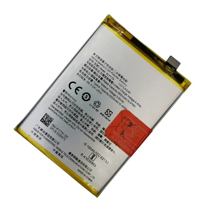 Original Capacity Replacement Battery For OPPO,Phone Batteries, Repair Part,BLP779,OPPO Reno4 Lite,F17 Pro,A92s,A93, RENO4F