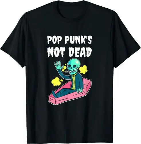 

Pop Punk's Not Dead Футболка с изображением гроба