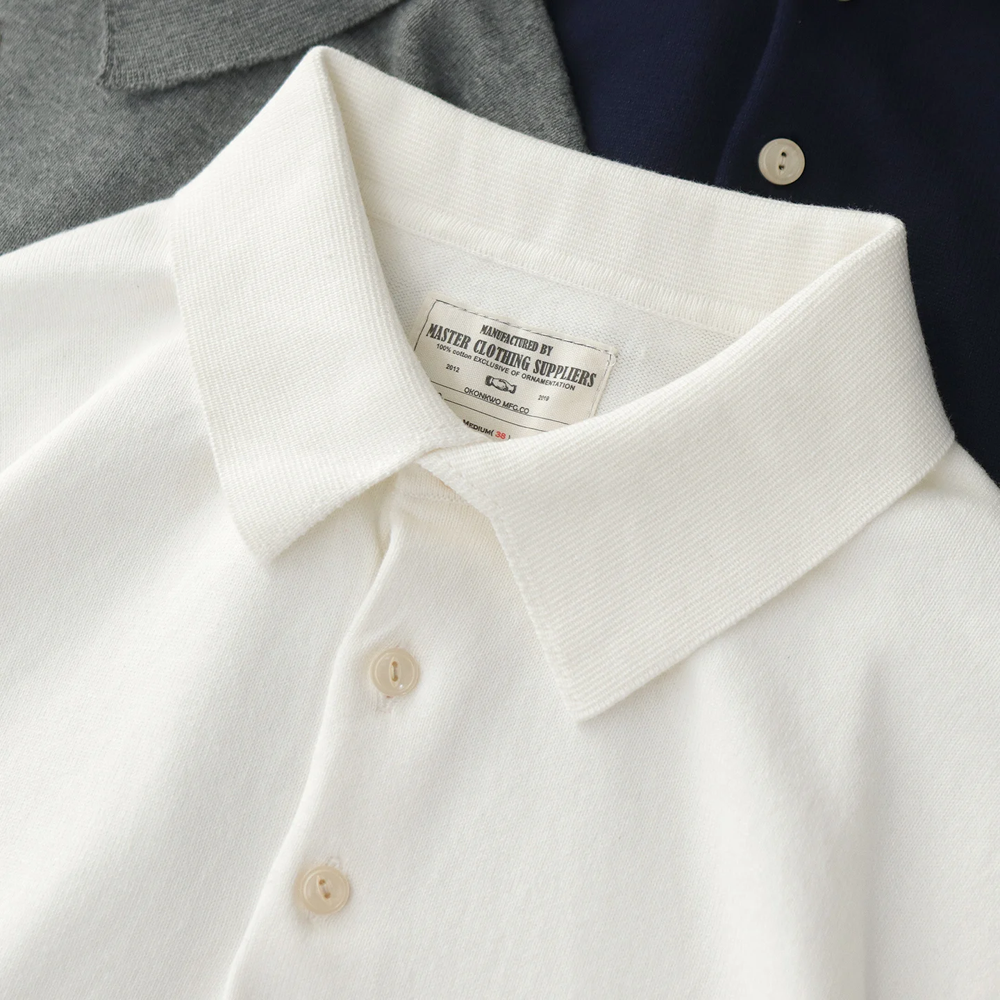 

Осенняя новая американская ретро вязаная рубашка-поло с лацканами, свитер из чистого хлопка, пуловер, повседневный свитер с длинным рукавом для мужчин