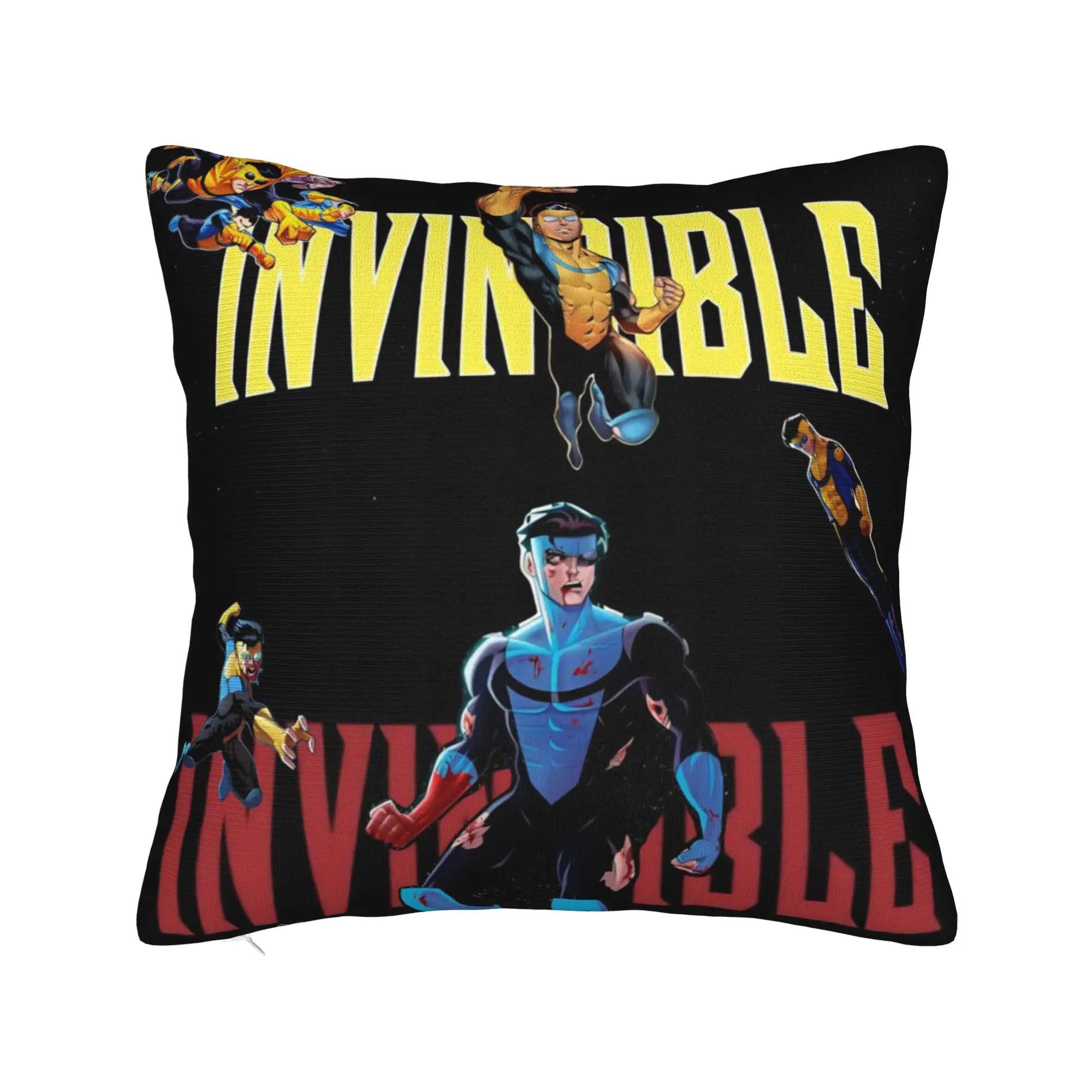 Invincibles Comic Pillowcases Merch Soft Cushion Cover Decoration  Throw Pillow Case Cover Chair Multi-Size